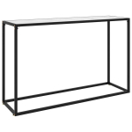 Konsolinis staliukas, 120x35x75 cm, baltas