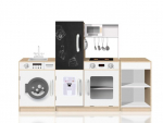 Vaiki&scaron;ka medinė virtuvėlė su pie&scaron;imo lenta, Ecotoys