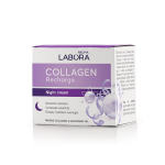 Naktinis kremas su jūriniu kolagenu ir makadamijos aliejumi Aroma Labora Collagen Recharge, 50 ml