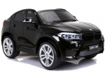 Elektrinis visureigis vaikams BMW X6, juodas