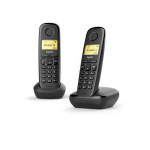 Gigaset A170 Duo, juodas