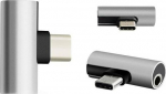 Adapteris AUDIO USB C i MINI-JACK