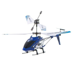 Radijo bangomis valdomas sraigtasparnis SYMA S107G, mėlynas, 8 m.+