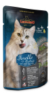Leonardo Trout & catnip kačių konservai su upėtakiais ir kačių mėtų 85 g &times; 1 vnt