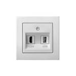 Epsilon HDMI ir USB lizdas 002-01 E/B