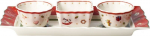 Villeroy & Boch dubenėlių ir padėklo komplektas Toy's Delight, 4 dalių