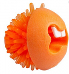 Rogz Fred oranžinis kamuoliukas su spygliais, 6.4cm