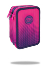 Forminis trijų skyrių penalas su priedais CoolPack Jumper 3 Gradient Frape E67508