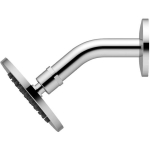 Idealrain du&scaron;o galva &Oslash;100 mm su silikoniais purk&scaron;tukais ir alkūne 118 mm, chromas B9436AA