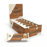 6 sluoksnių baltyminis batonėlis MyProtein, 12 vnt.