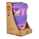 puodelis QuyCup 400 ml bubble RePet