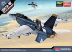Klijuojamas Modelis Academy 12535 USN F/A-18F "VFA-103 Jolly Rogers" MCP 1/72