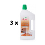 Grindų ploviklis medinėms grindims HIGĖJA, 1 l x 3 vnt. pakuotė