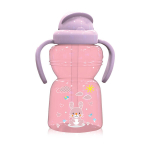 Buteliukas kūdikiui Lorelli, 6m+, 325 ml, rožinis