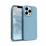 Crong silikoninė skystoji dėklas Color Cover iPhone 13 Pro Max (dangaus mėlyna) - 5904310700610