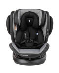 Automobilinė kėdutė Kikka Boo Stark Isofix, 0-36 kg, light grey