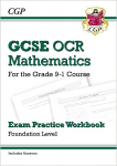 New Gcse Maths OCR Exam Practice Workbook: Foundation includes Video Solutions and Answers