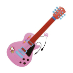 REIG Hello Kitty 6 styginių gitara su ausinėmis-mikrofonu