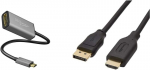 DisplayPort DP USB-C adapteris 0,15m