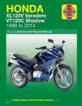 Honda XL125V Varadero & VT125C Shadow (99-14) 2nd Revised edition