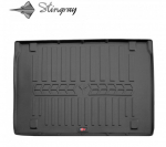 Guminis bagažinės kilimėlis FIAT Doblo 2010-&gt (short base/lower boot) black /6006021