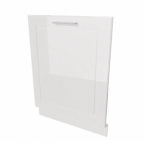 Indaplovės durelės Natalia White Gloss, 71.3x59.6 cm, baltos