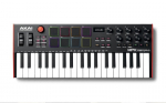 Klaviatūra meistras - AKAI PROFESSIONAL - MPKMINIPLUS - 37 mini klavi&scaron;ai - 8 RGB pagalvėlės - 8 priskiriami koduotuvai