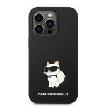 Karl Lagerfeld Liquid Silicone Choupette NFT iPhone 14 Pro Max Black
