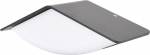 10W LED sieninis fasado &scaron;viestuvas VALIT, grafito sp., 4000K, IP65, 120&deg;