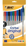 Ra&scaron;iklis Bic Cristal Original, 10 vnt., įvairių spalvų, 1.0 mm