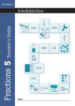 Fractions, Decimals and Percentages Book 5 Teacher's Guide (Year 5, Ages 9-10), Book 5