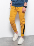 Sportinės kelnės vyrams Ombre Clothing P920, geltonos, M