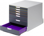 Durable Varicolor stalčius su 7 spalvotais stalčiais