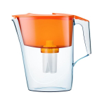 Filter jug Aquaphor Time 2.5 l + Maxfor Plus water filter cartridge, orange