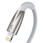 Greito įkrovimo kabelis iPhone USB-C - Lightning 1m baltas
