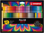 Stabilo Pen 68 Arty rinkinys - 65 spalvų