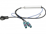 Automobilio antenos &scaron;akotuvas 2xFAKRA - ISO, 1 Vnt.