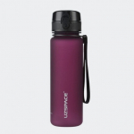 Gertuvė UZSPACE TRITAN 500 ml, plastikas be BPA - 3026-PURPLISH-RED - Bordo