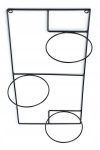 Pakabinamas laikiklis gėlėms Dastal, 71 cm