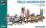 Klijuojamas Modelis MiniArt 49012 Field Workshop 1/48