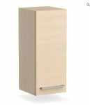 Pakabinama spintelė Modena Liveo MD2, 30 cm, ruda