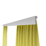 Dvigubas karnizas LK1E, 4,5x9x200 cm