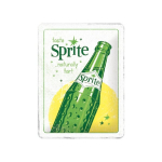 Metalinė plok&scaron;tė Nostalgic Art Sprite Bottle, 15x20 cm