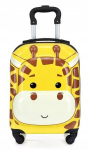 Vaiki&scaron;kas lagaminas 3D Giraffe, geltonas