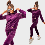 Laisvalaikio komplektas moterims Karina, violetinis