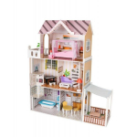 Medinis lėlių namelis Lean Toys Villa Marysia 16981