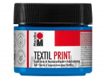 Tekstilės dažai Textil Print, 100ml, mėlyni