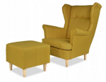 Fotelis Ari Family Furniture, žalias