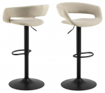 Valgomojo kėdės Hocker Grace, rudos