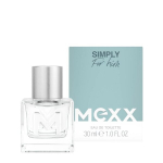 Tualetinis vanduo Mexx Simply For Him EDT vyrams, 30 ml